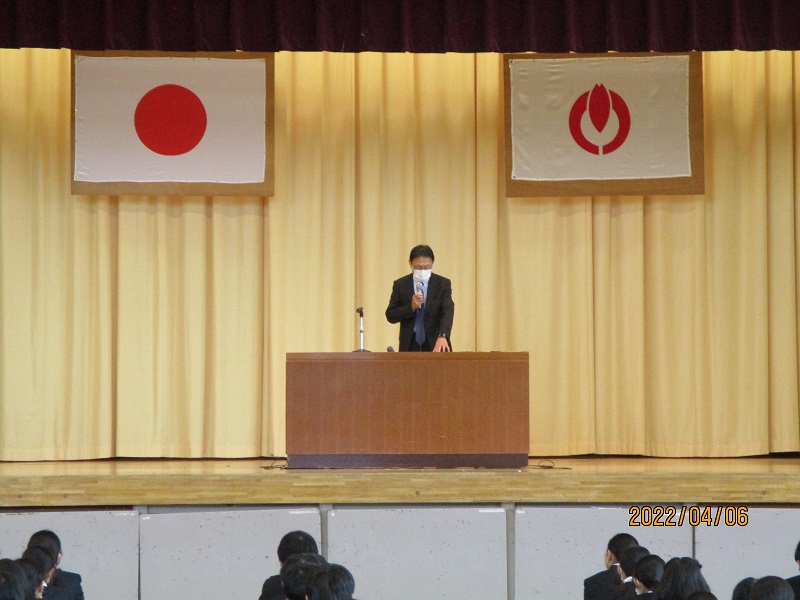令和４年度１学期始業式
