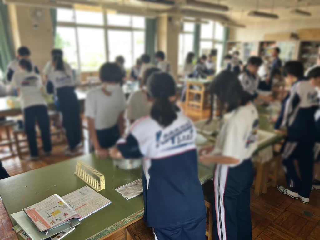 ２年理科「炭酸水素ナトリウムを熱すると…」