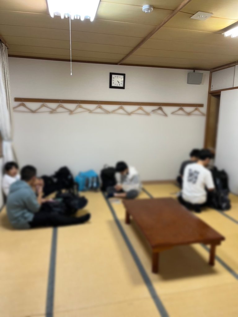 G組宿泊学習～宿舎到着～