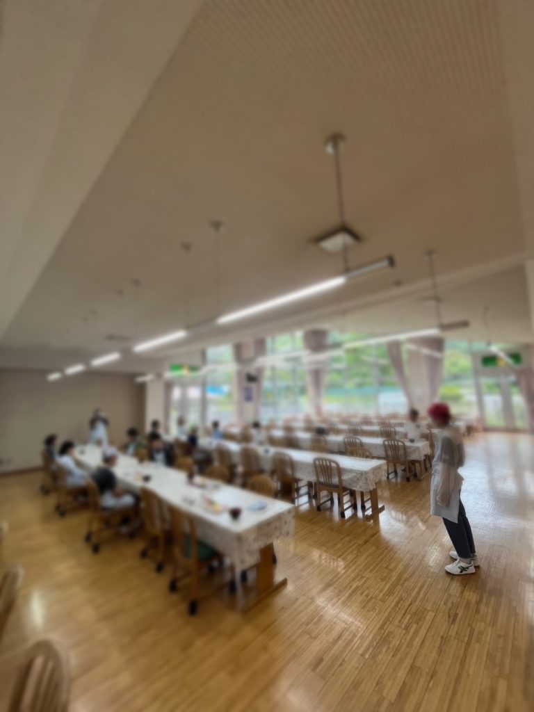 G組宿泊学習～朝食・閉校式～