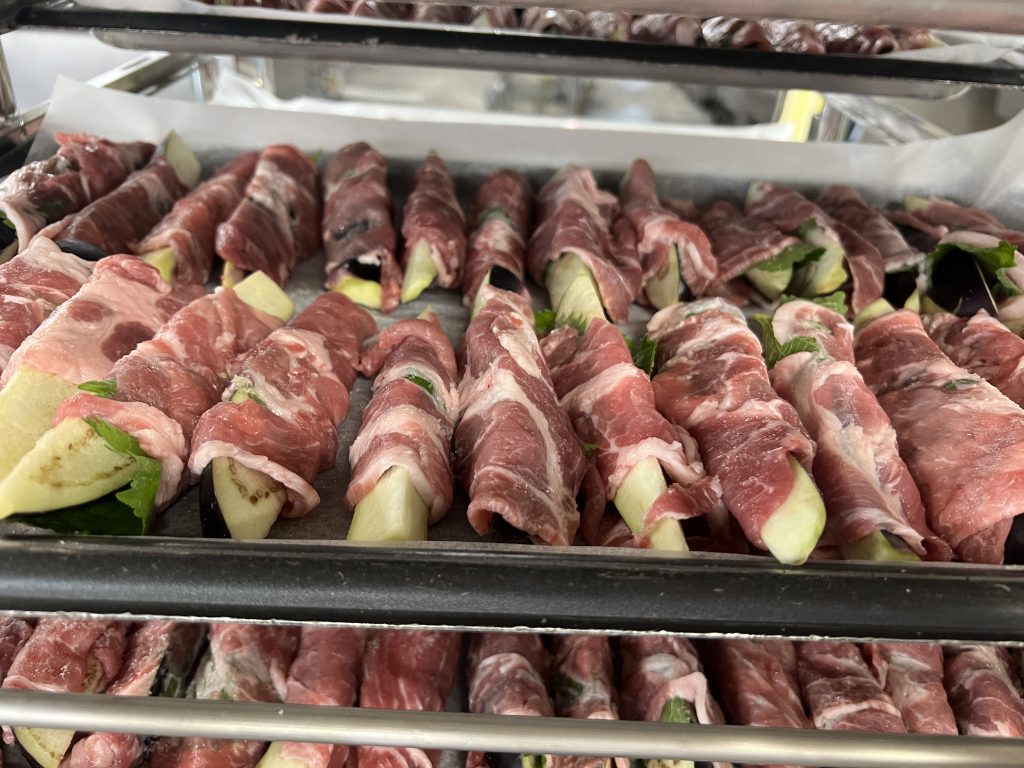 夏野菜たっぷり🍆