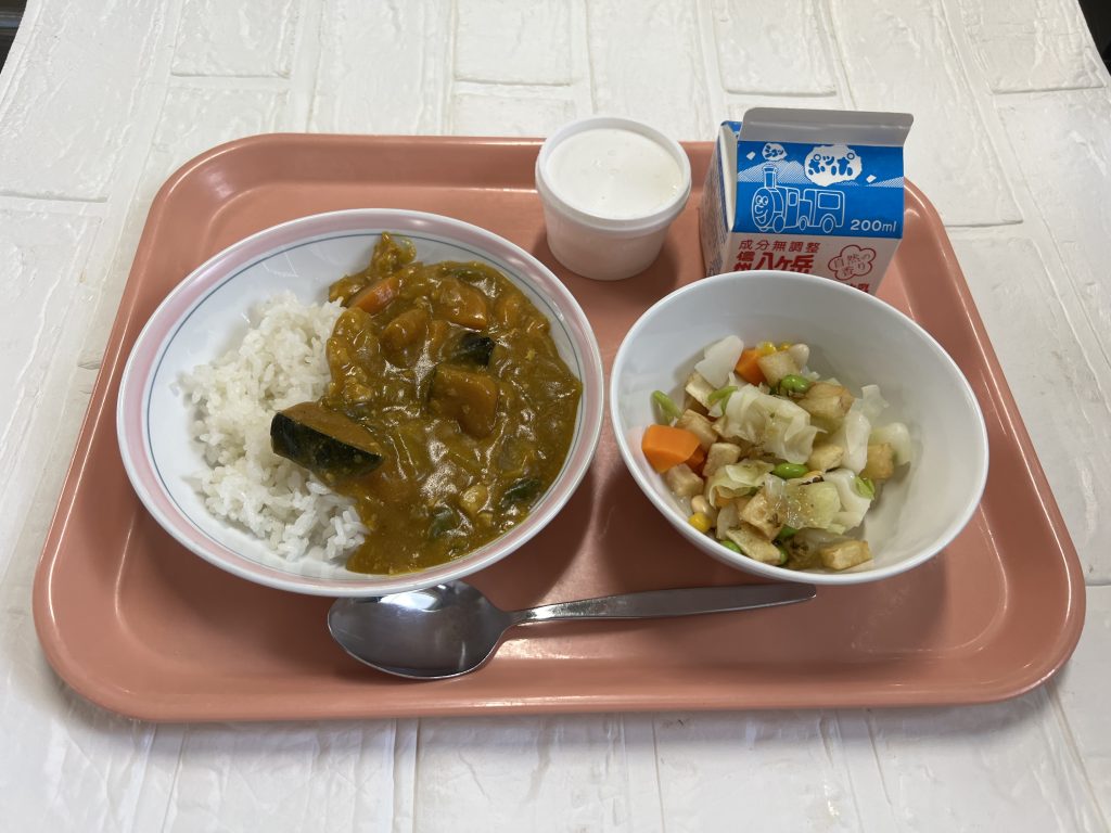 1学期最後の給食！