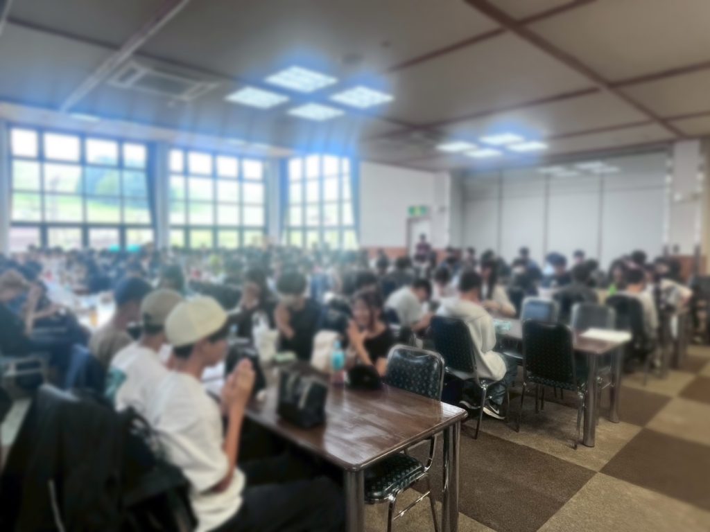 移動教室１日目　昼食