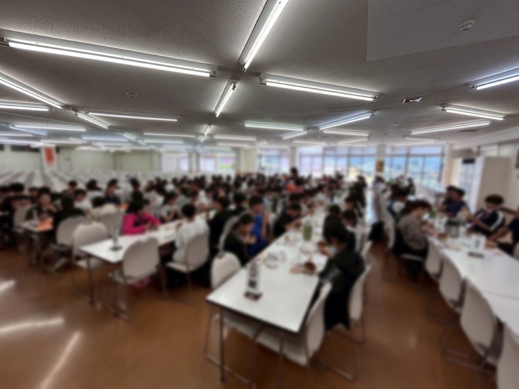移動教室３日目　昼食