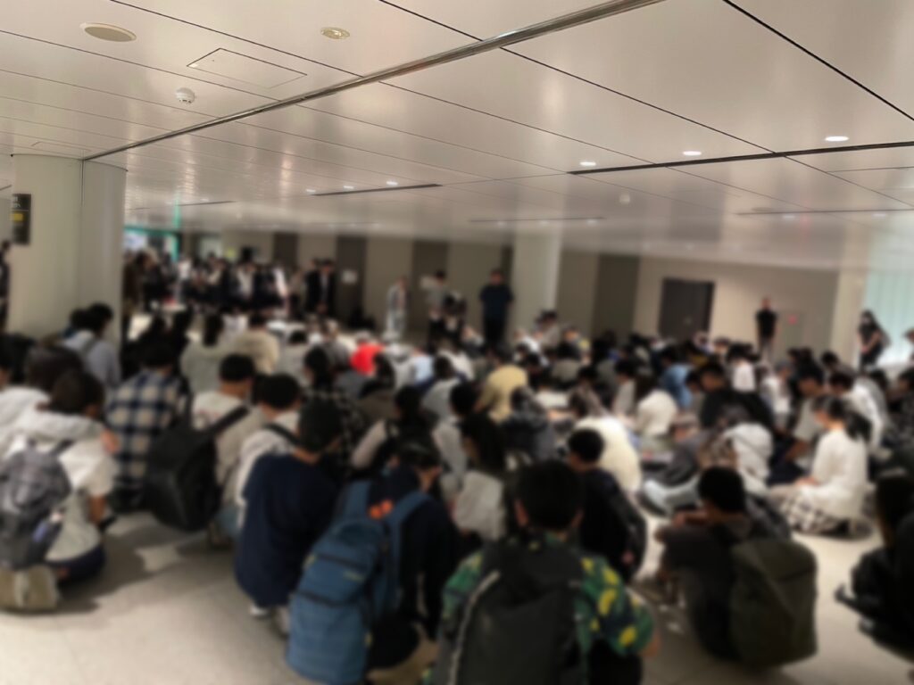 修学旅行　出発