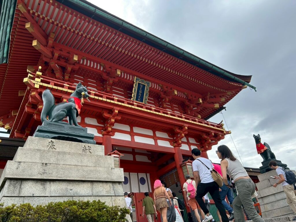 修学旅行　伏見稲荷