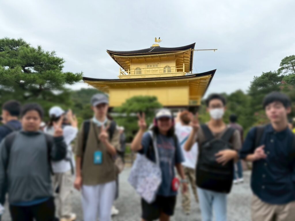 修学旅行　金閣寺