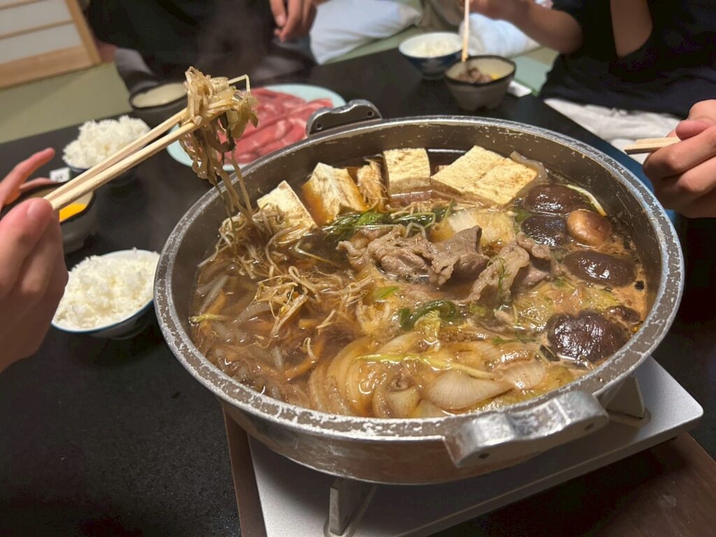 修学旅行　２日目夕食
