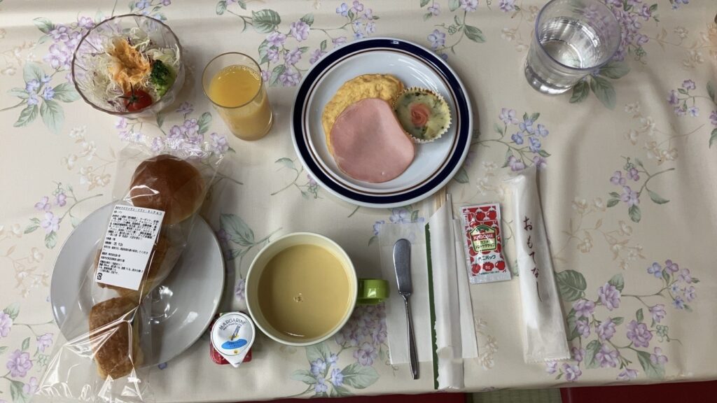 修学旅行　３日目朝食