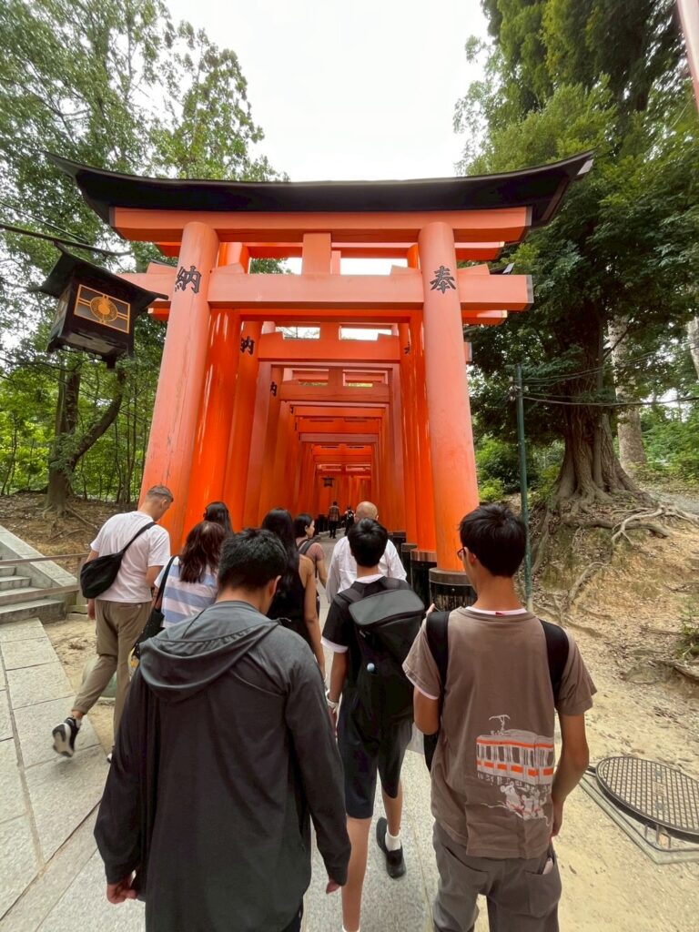 修学旅行　伏見稲荷②