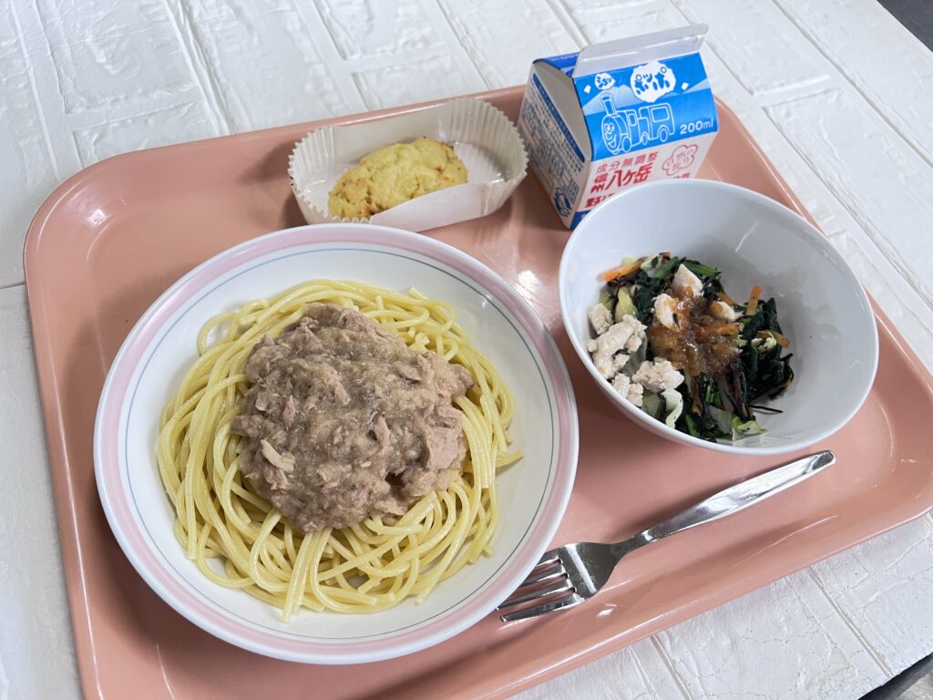 小金井市産!大根と柚子のパスタ!