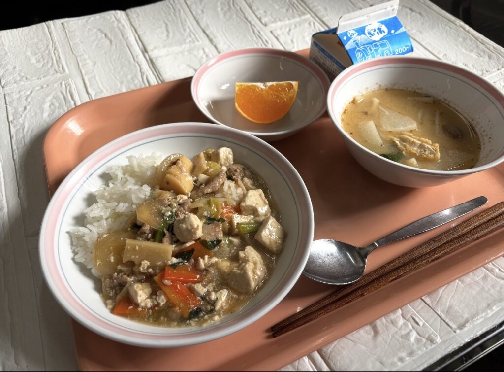 今日も政府備蓄米を使いました！